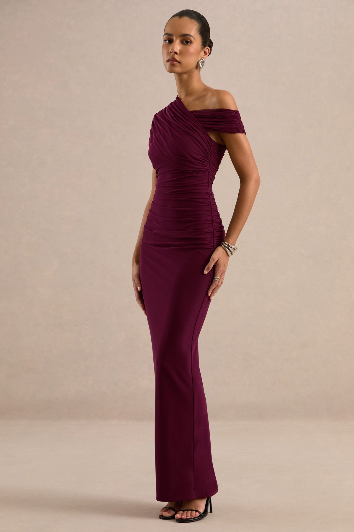 ECM_HR_CL138738102 - Crescentia Burgundy Asymmetric-Neck Maxi Dress0.jpg