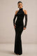 ECM_HR_CL138894001 - Vesna | Black Velvet High Neck Maxi Dress1.jpg
