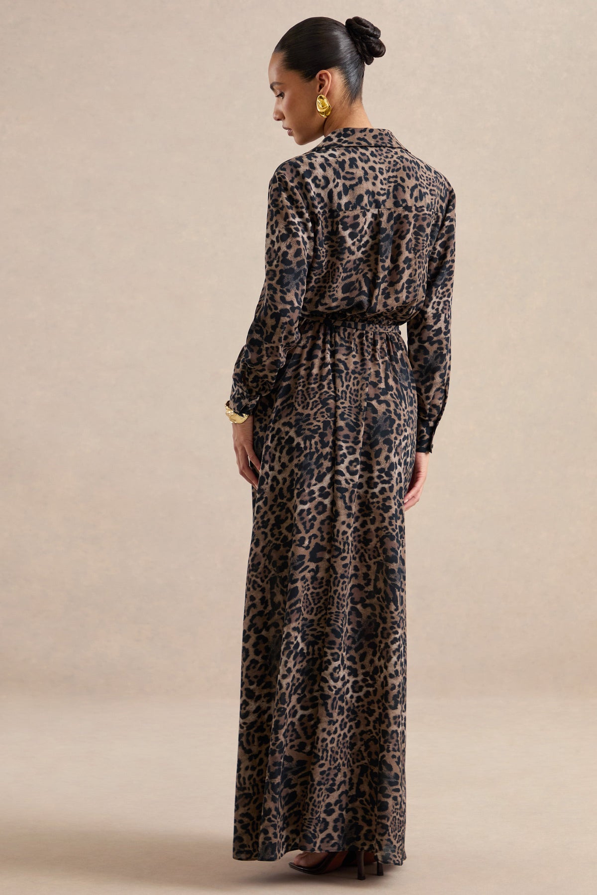 CL13909302106_ECM_HR_CL139093021_-_Tessalyn___Brown_Leopard_Print_Chiffon_V_Neck_Long_Sleeve_Maxi_Dress_With_Sheer_Detail12