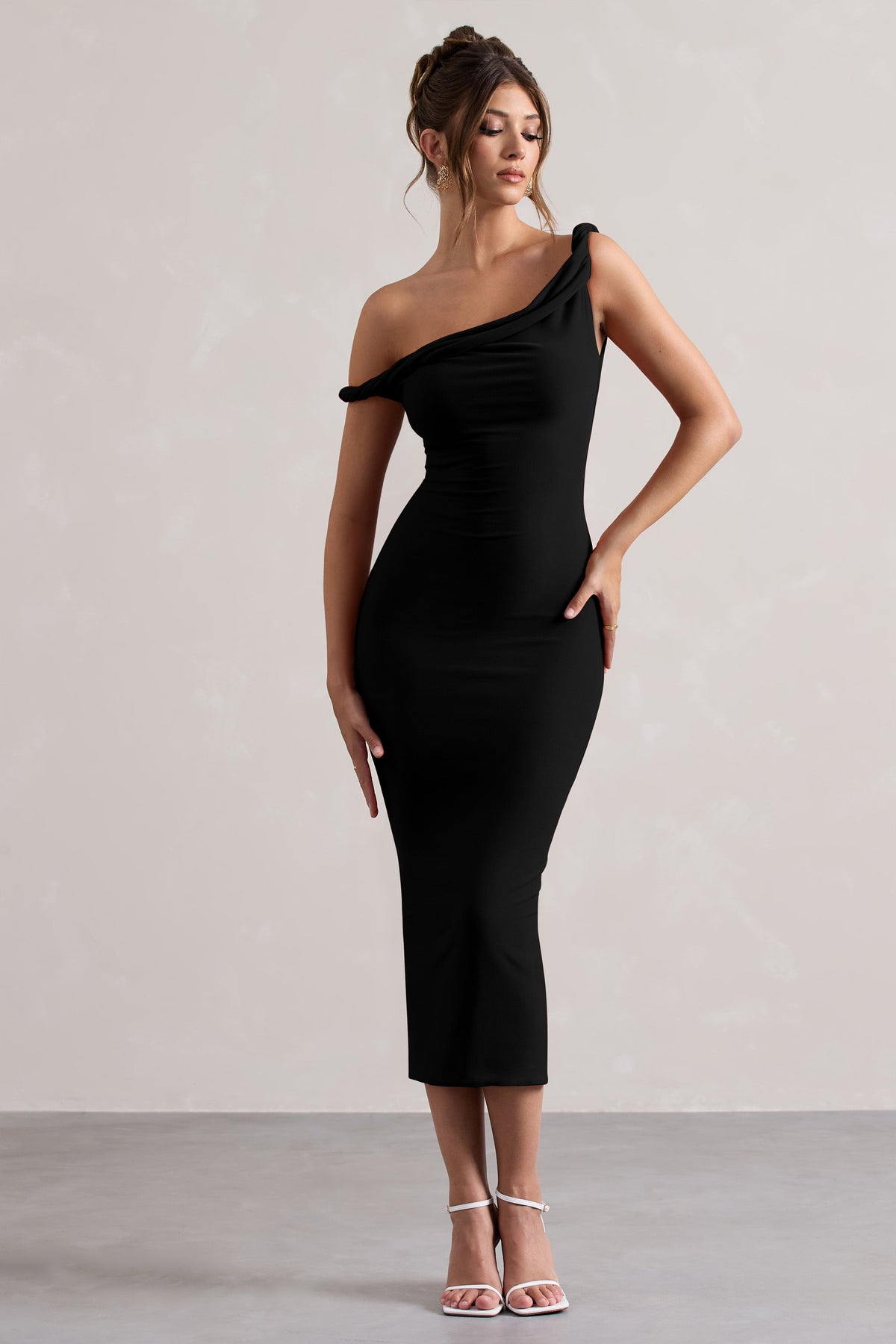 WB_CC_CL132261002-SalomeBlackTwistedAsymmetricMidiDress0