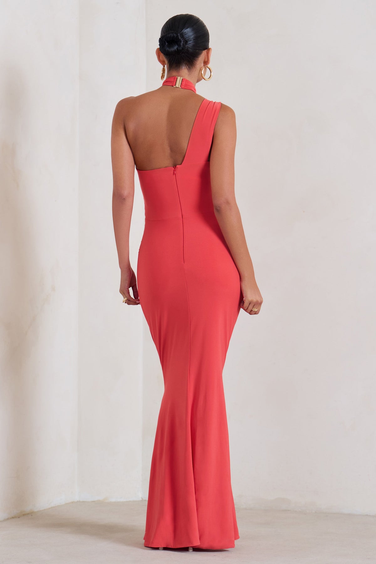 Robe corail dos nu discount