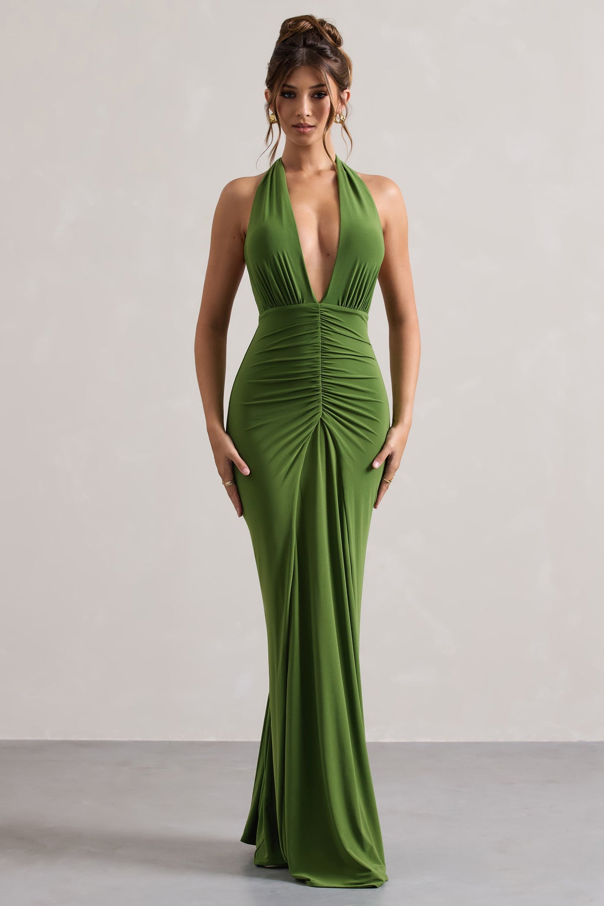WB_CC_HR_CL134692244-PaytonPalmGreenRuchedHalter-NeckMaxiDress0