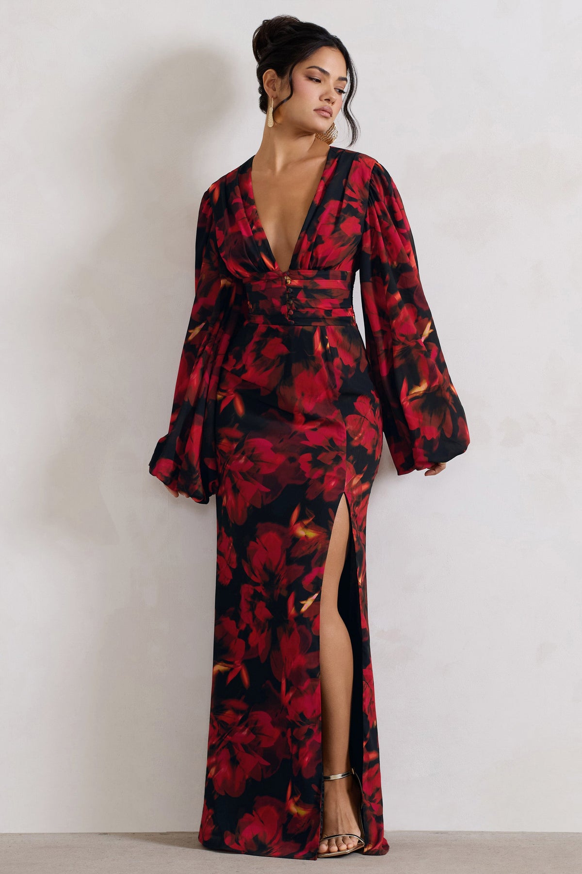 Robe chiffon longue cheap