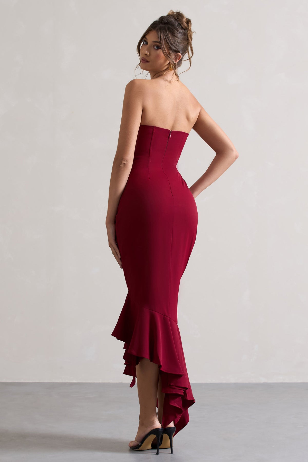 Robe rouge bordeaux new arrivals