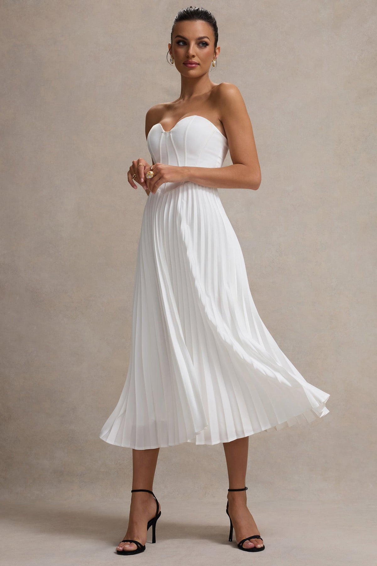 Robe blanche et bordeaux cheap