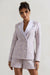 Kennedy | Blazer ajusté en dentelle mauve