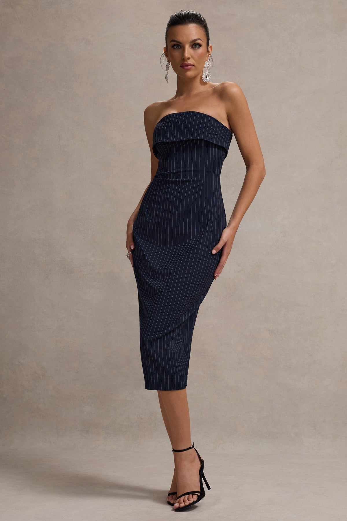 WB_HR_CL134623019-HighwayNavyPinstripeStraplessMidiDress1