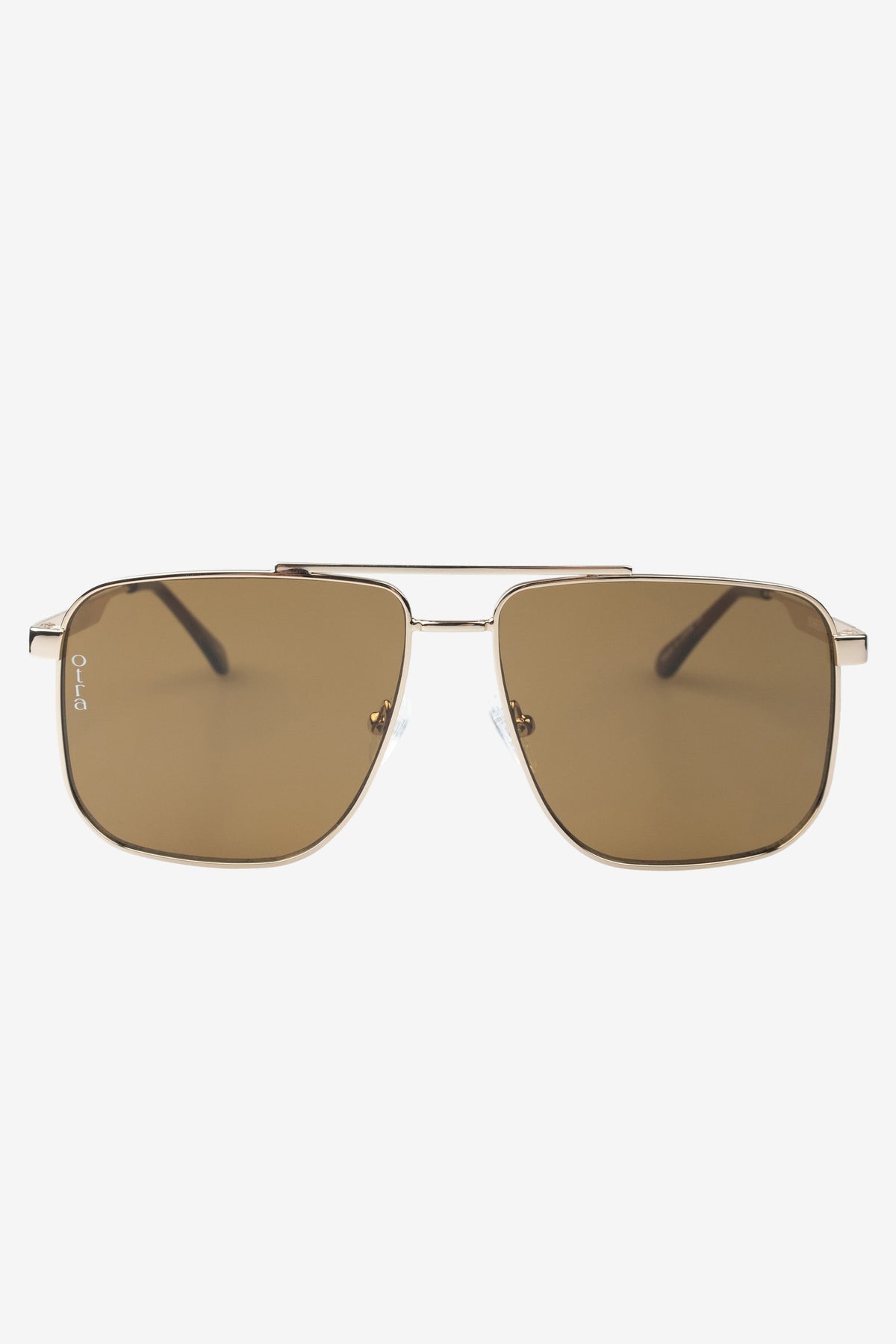 Sorrento | Lunettes de soleil Otra surdimmentionnées teintées marron