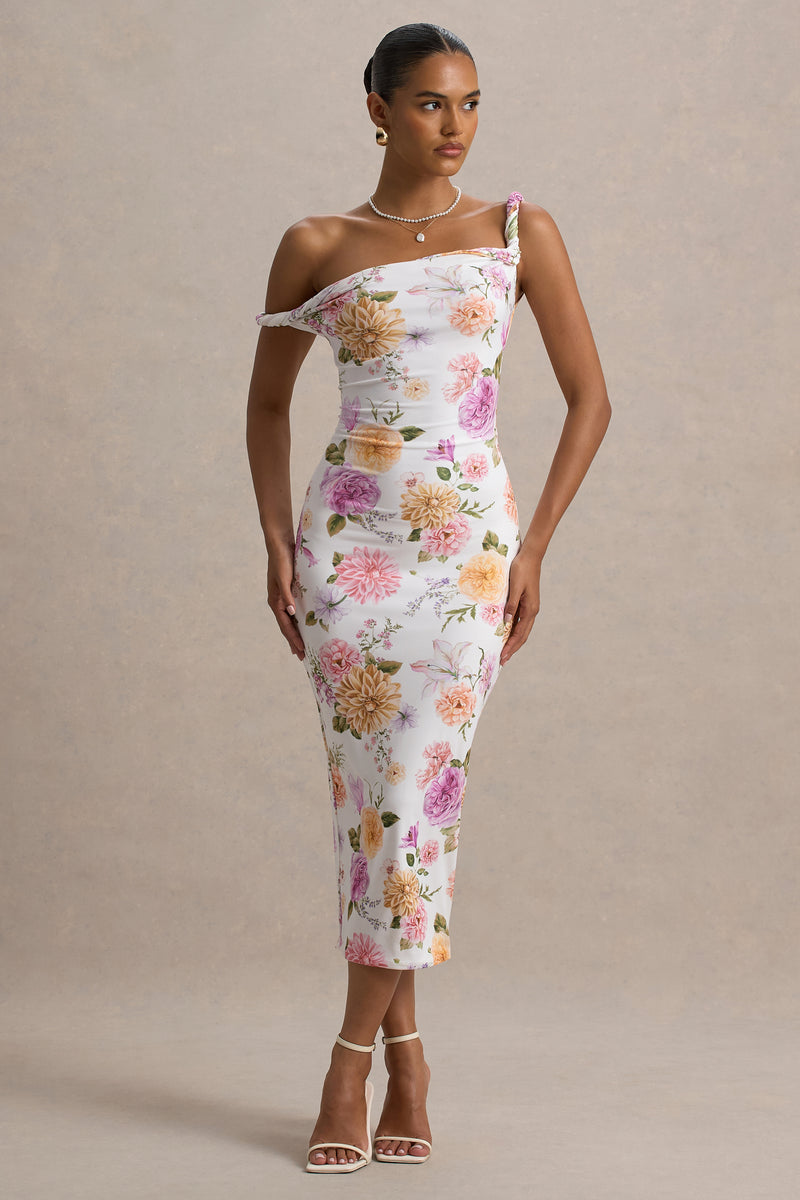 Mini Robe Satinée Torsadée Devant - Manches Longues - Polyester - Neuf Avec étiquettes - Taille Unique Regular
