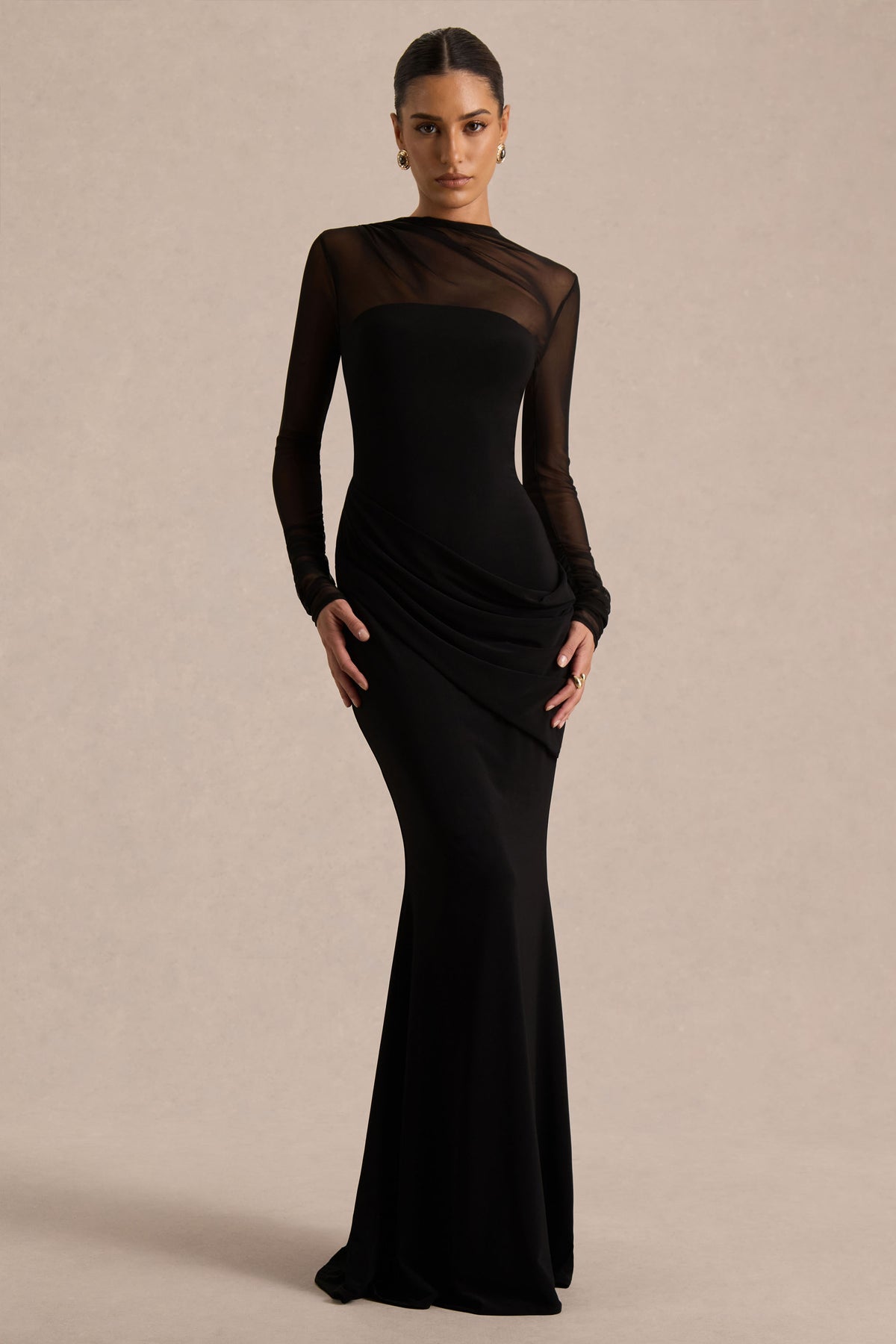 ROBE LONGUE DOS NU EN SATIN - courrèges ROBE LONGUE DOS NU EN SATIN - courrèges