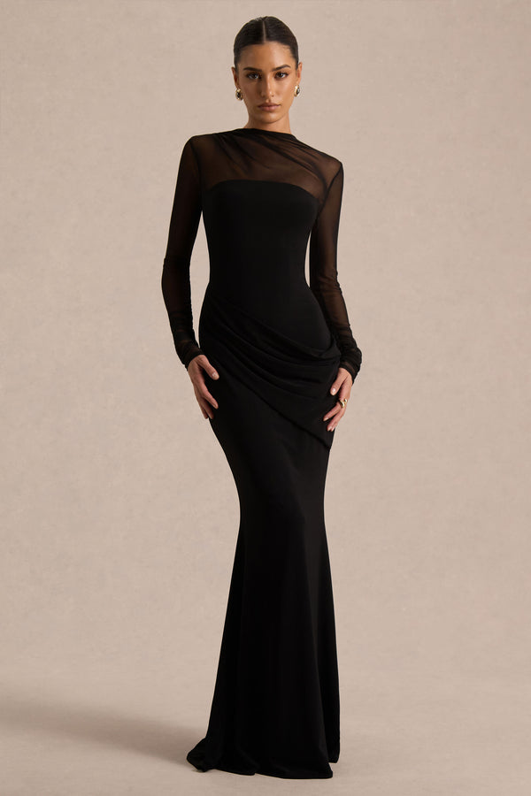 Robe Cocktail MODISTE Emily En Dentelle Et Tulle Noir - Taille S - Neuve Sans étiquette